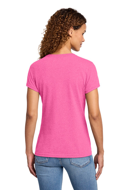 Port & Co Women's Fan Favorite Blend V-Neck Tee. LPC455V