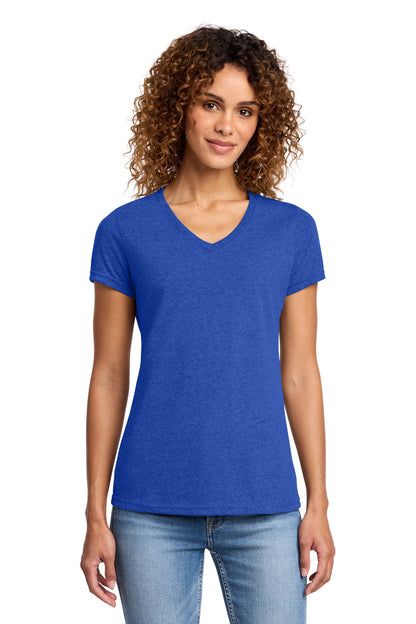 Port & Co Women's Fan Favorite Blend V-Neck Tee. LPC455V