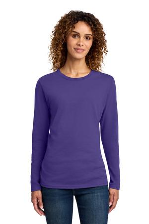 Port & Co Women's Long Sleeve Core Cotton Tee. LPC54LS