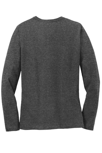 Port & Co Women's Long Sleeve Core Cotton Tee. LPC54LS