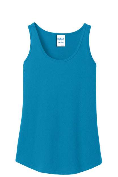 Port & Co Women's Core Cotton Tank Top.  LPC54TT