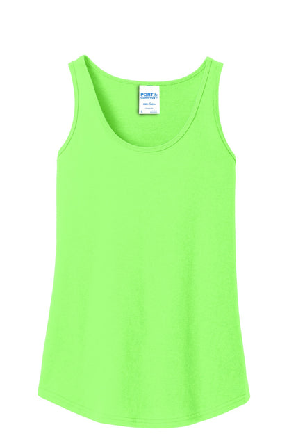 Port & Co Women's Core Cotton Tank Top.  LPC54TT