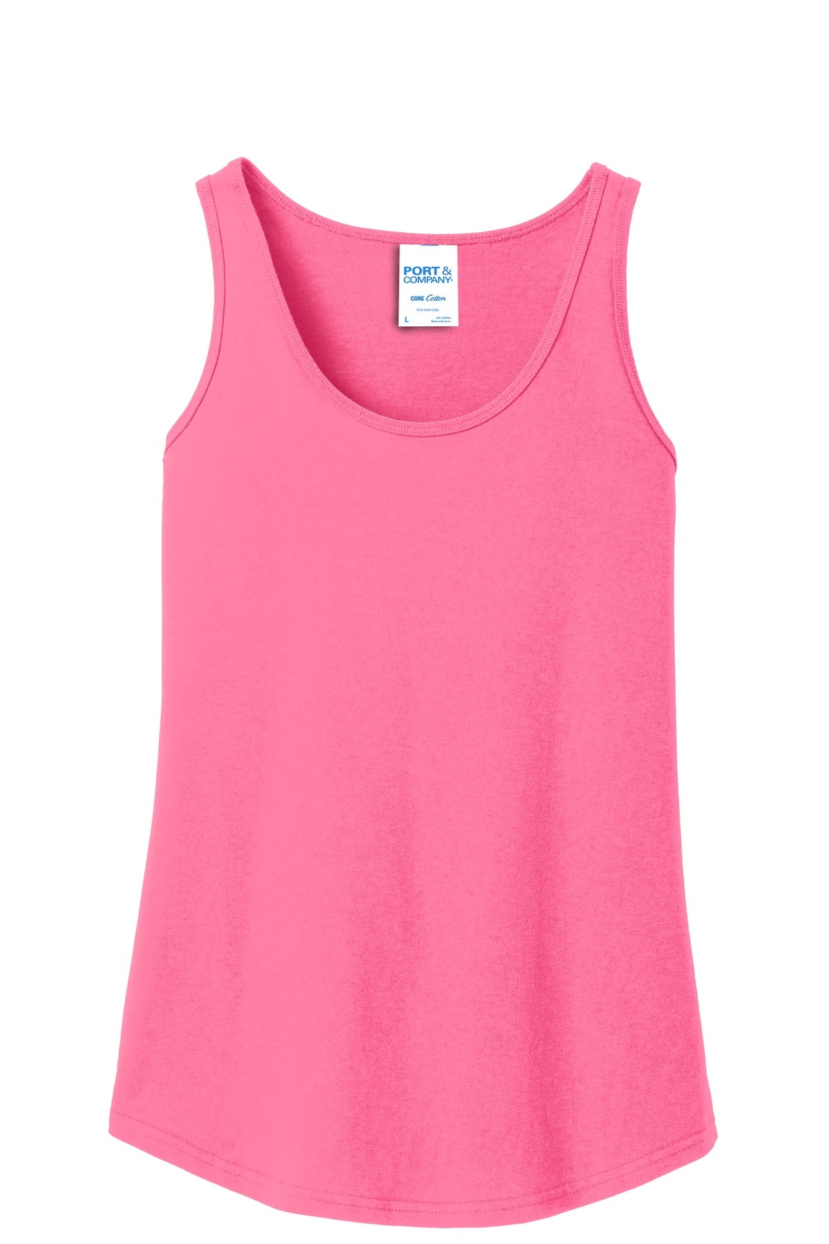Port & Co Women's Core Cotton Tank Top.  LPC54TT