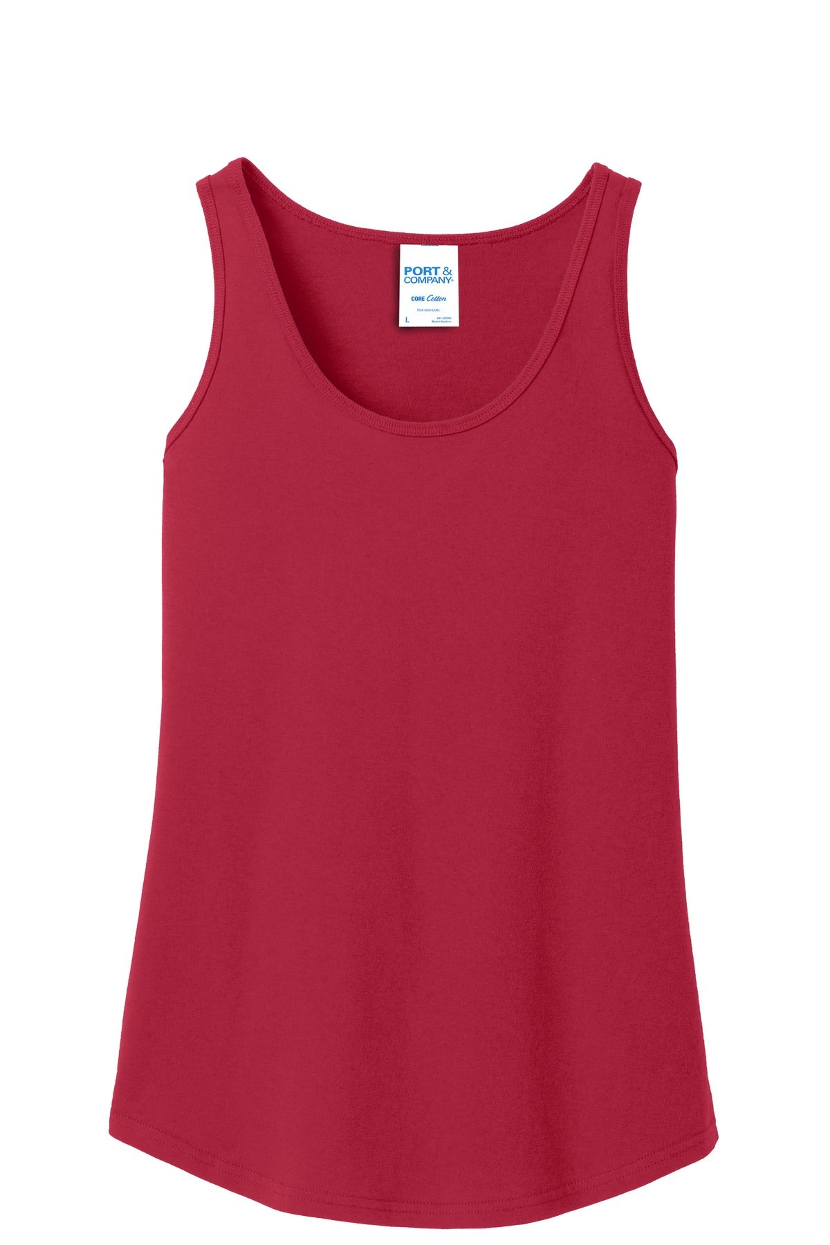 Port & Co Women's Core Cotton Tank Top.  LPC54TT