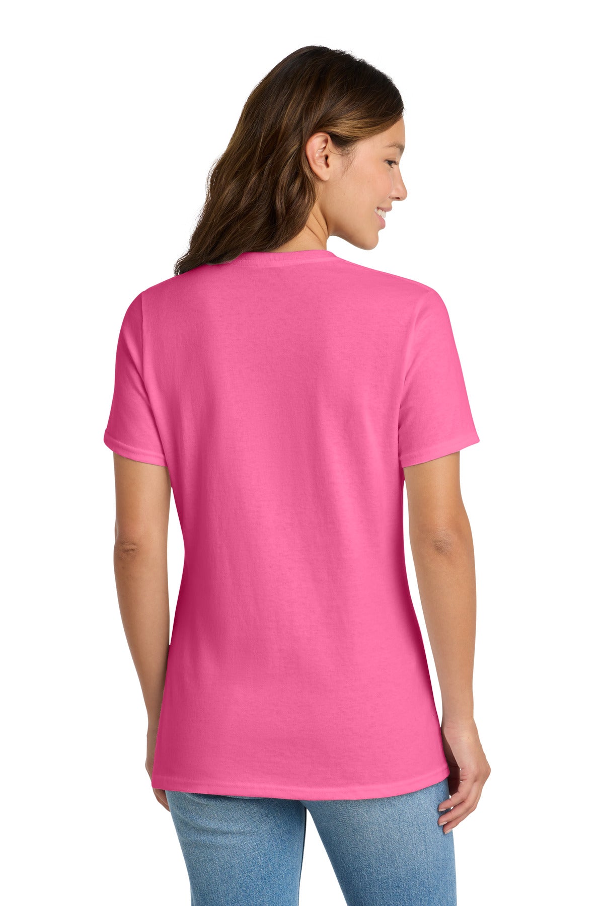 Port & Co Women's Core Cotton Tee. LPC54