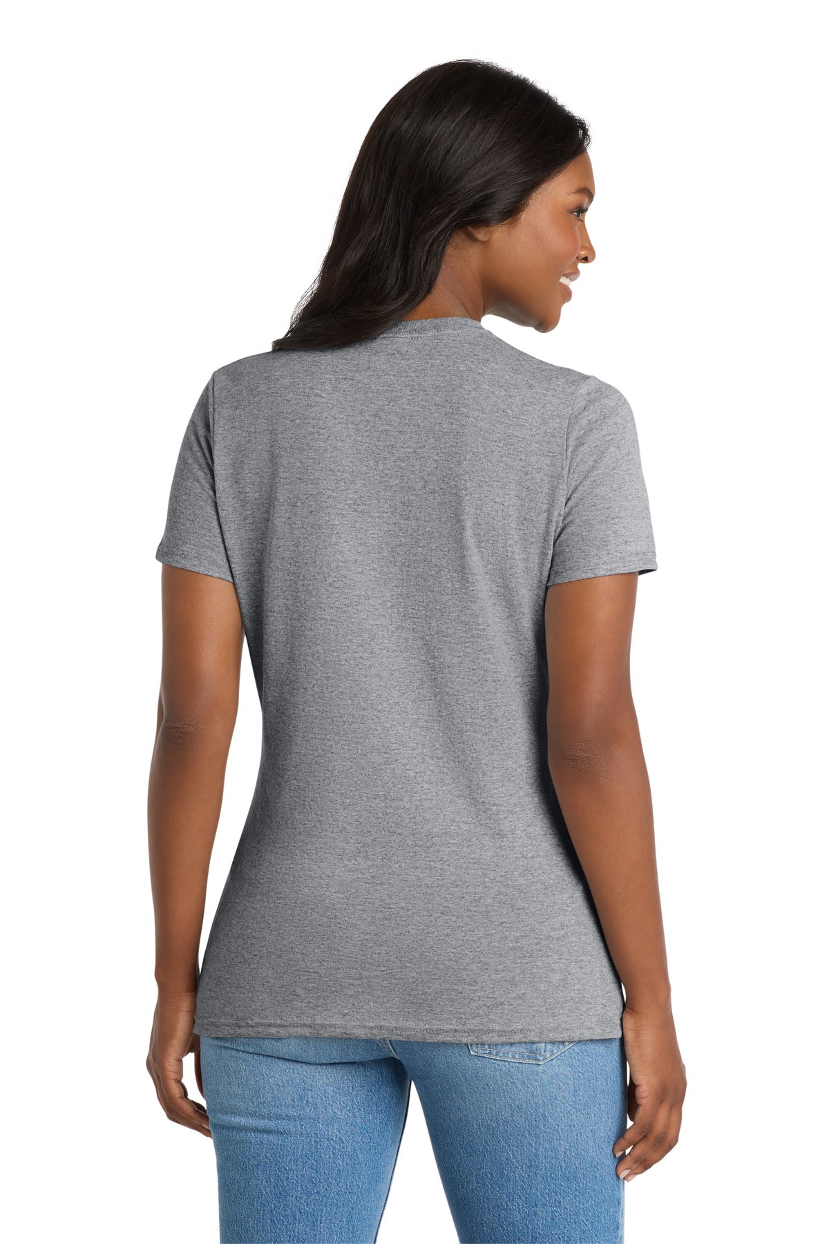Port & Co Women's Core Blend Tee. LPC55