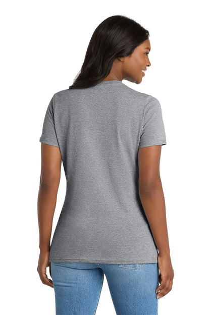 Port & Co Women's Core Blend Tee. LPC55