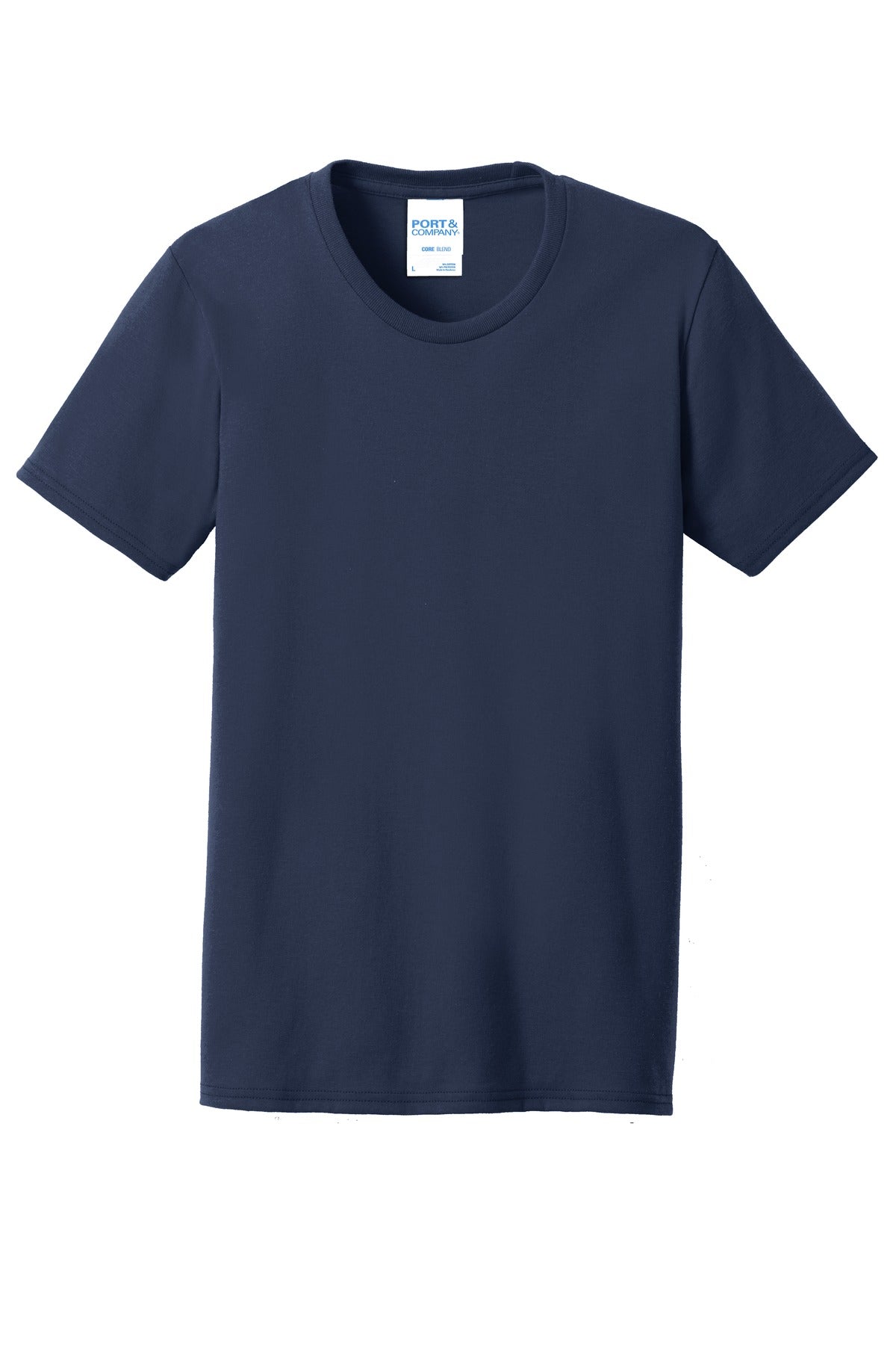 Port & Co Women's Core Blend Tee. LPC55