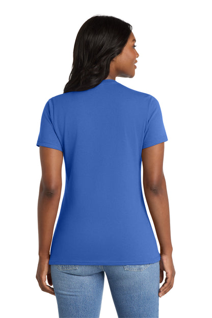 Port & Co Women's Core Blend Tee. LPC55