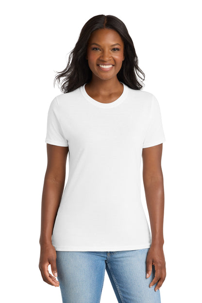 Port & Co Women's Core Blend Tee. LPC55