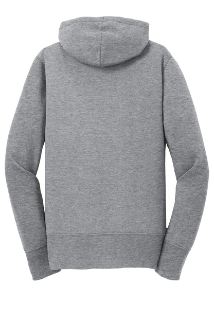 Port & Co Women's Core Fleece Full-Zip Hooded Sweatshirt. LPC78ZH
