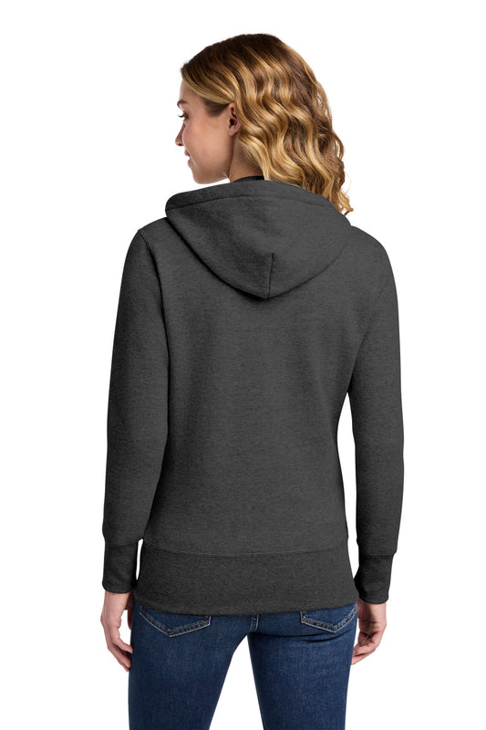 Port & Co Women's Core Fleece Full-Zip Hooded Sweatshirt. LPC78ZH
