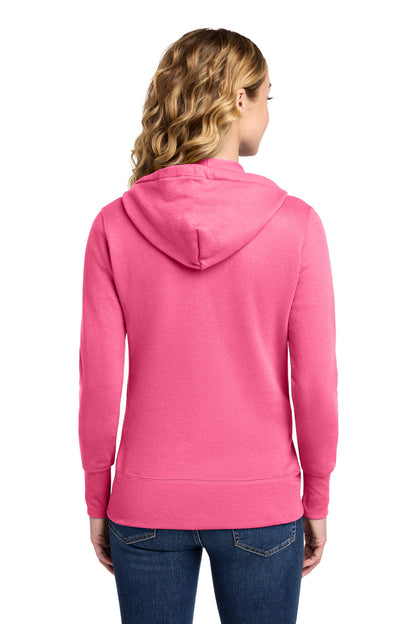 Port & Co Women's Core Fleece Full-Zip Hooded Sweatshirt. LPC78ZH
