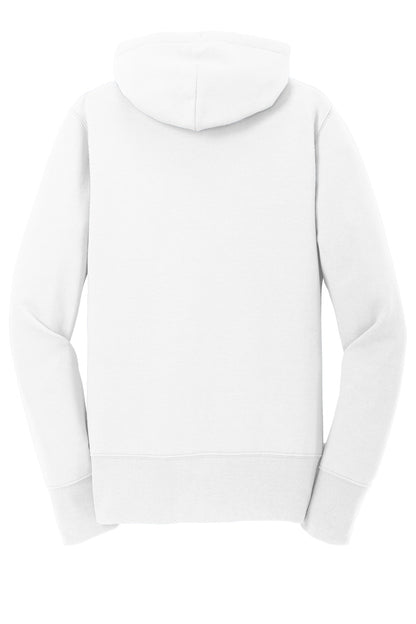 Port & Co Women's Core Fleece Full-Zip Hooded Sweatshirt. LPC78ZH