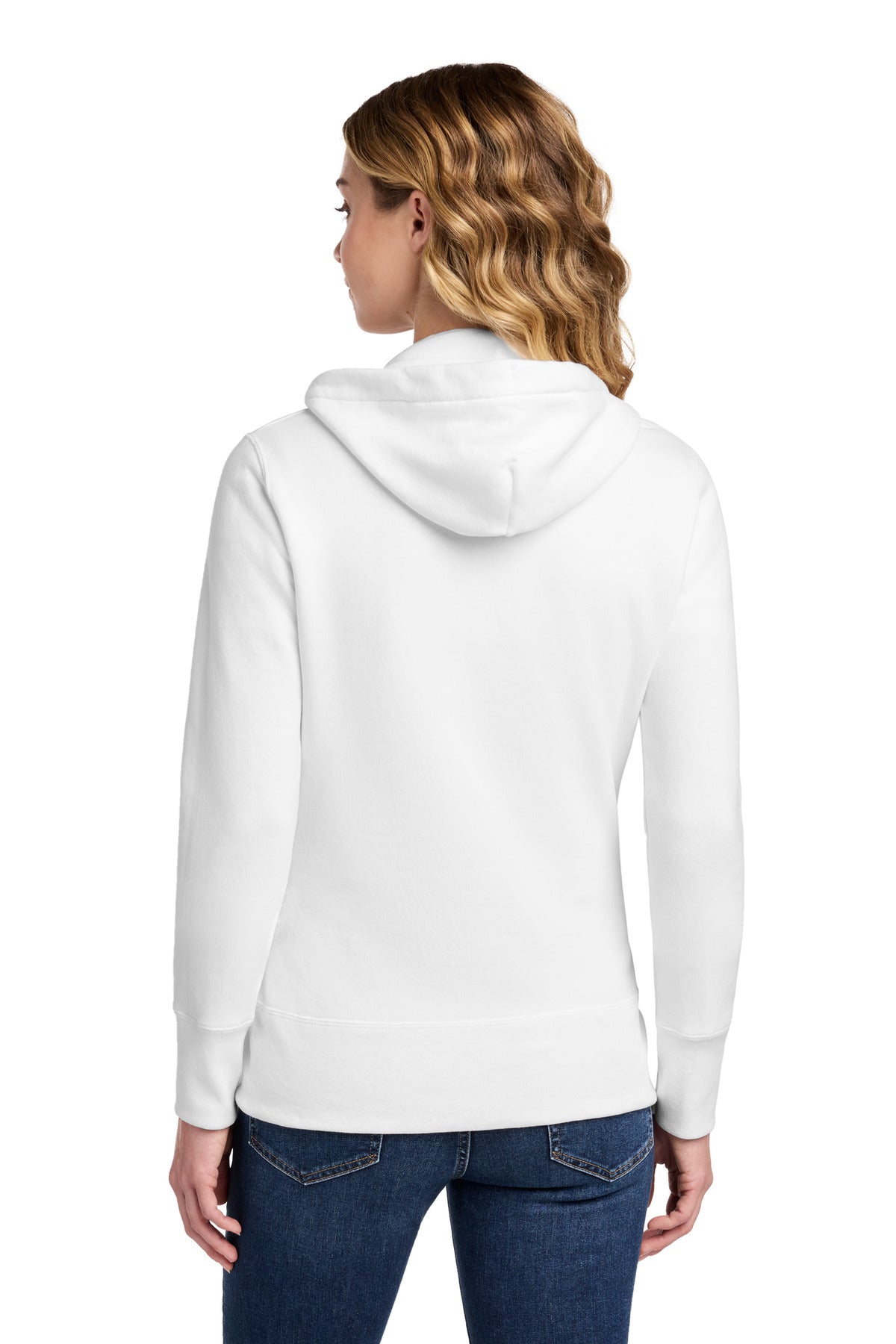 Port & Co Women's Core Fleece Full-Zip Hooded Sweatshirt. LPC78ZH