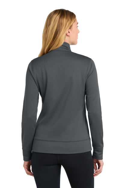 Sport-Tek Women's Sport-Wick Fleece Full-Zip Jacket.  LST241