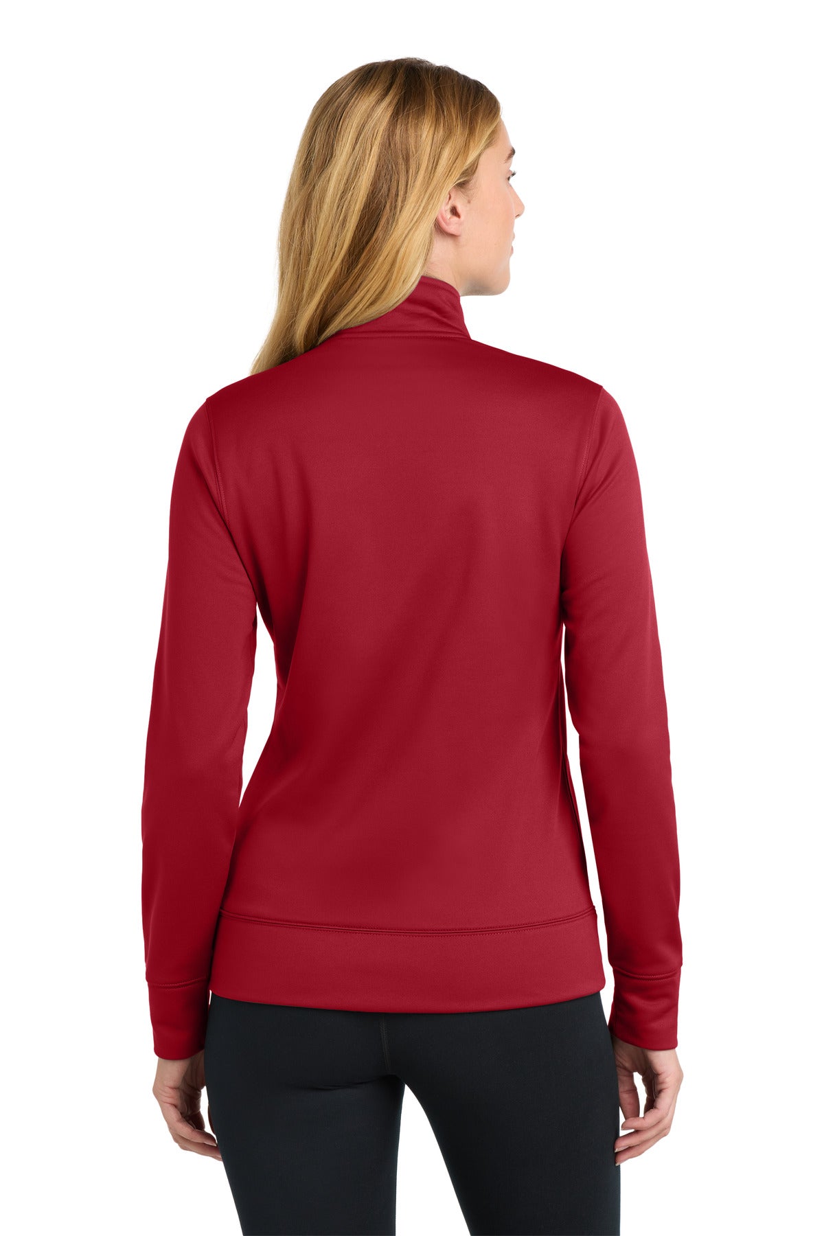 Sport-Tek Women's Sport-Wick Fleece Full-Zip Jacket.  LST241