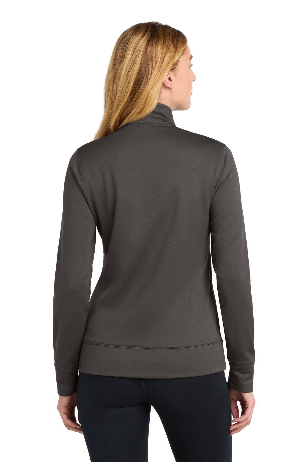 Sport-Tek Women's Sport-Wick Fleece Full-Zip Jacket.  LST241