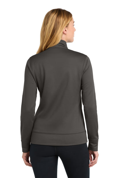 Sport-Tek Women's Sport-Wick Fleece Full-Zip Jacket.  LST241