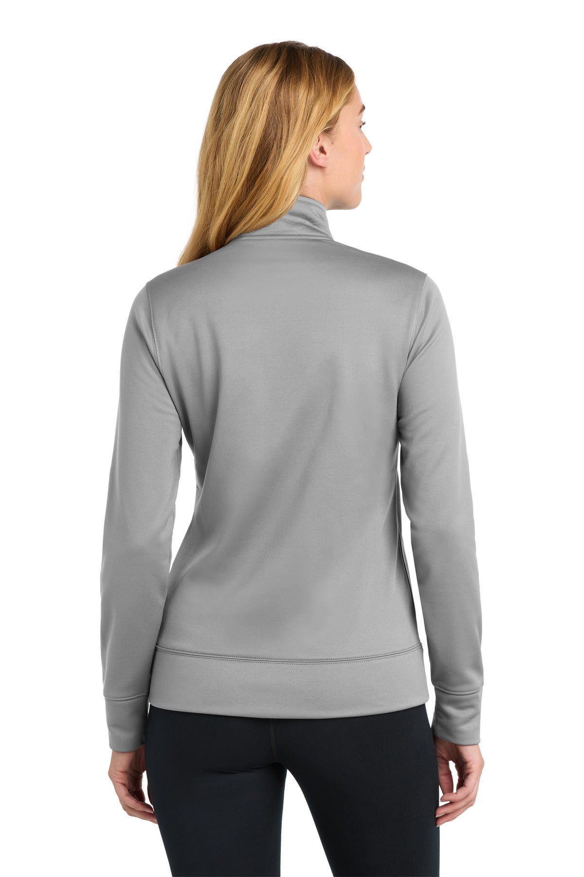 Sport-Tek Women's Sport-Wick Fleece Full-Zip Jacket.  LST241