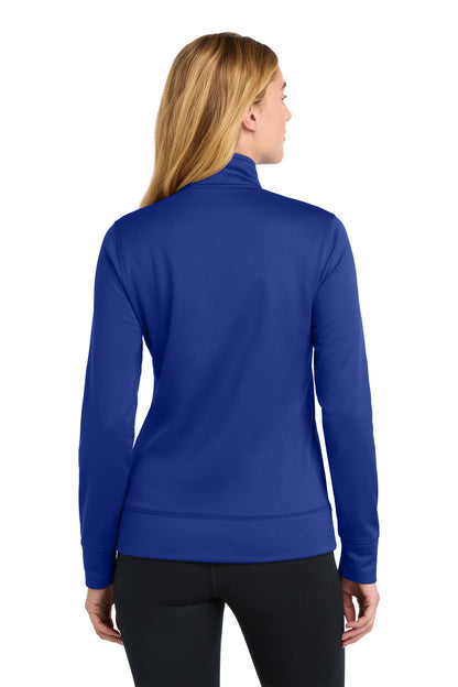 Sport-Tek Women's Sport-Wick Fleece Full-Zip Jacket.  LST241