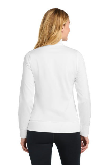 Sport-Tek Women's Sport-Wick Fleece Full-Zip Jacket.  LST241