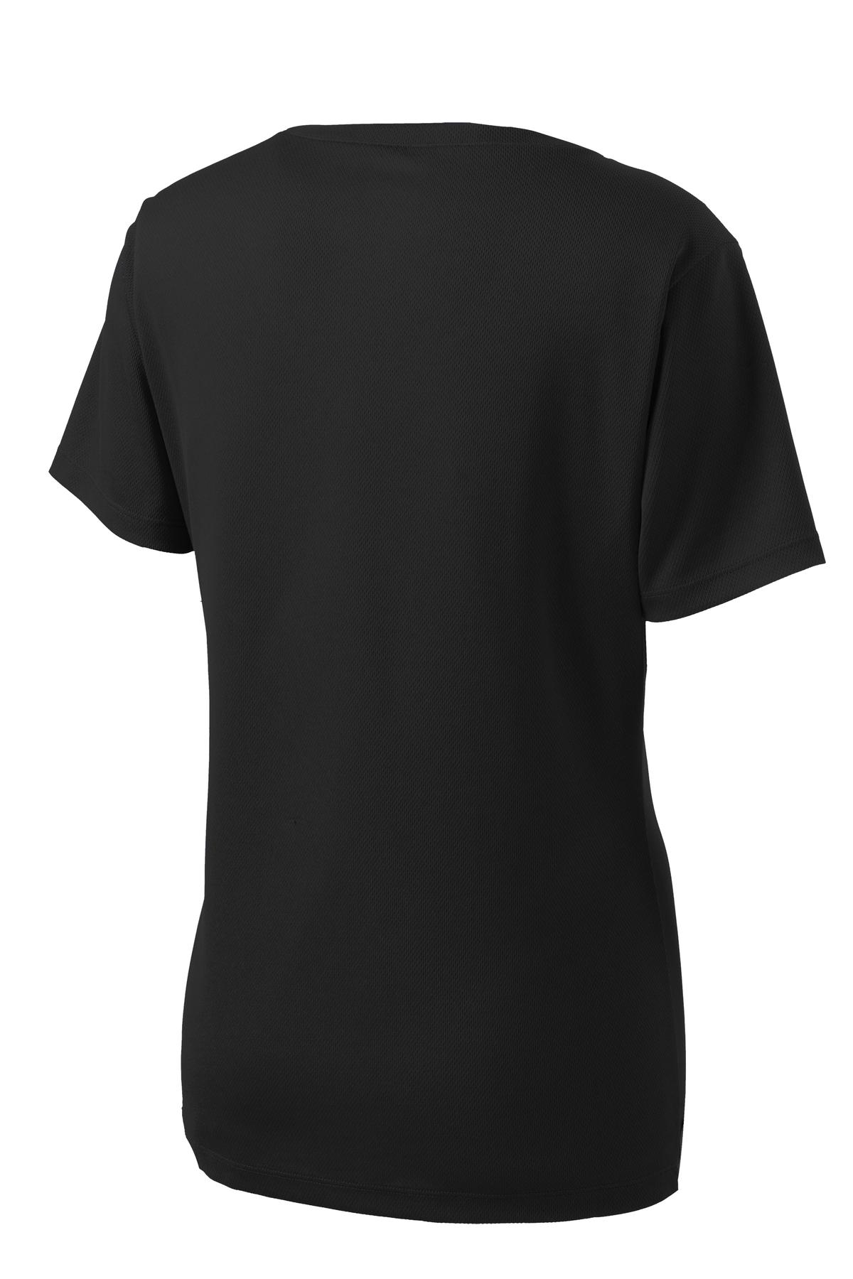 Sport-Tek Women's PosiCharge RacerMesh V-Neck Tee. LST340