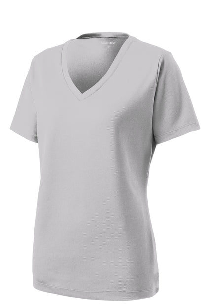 Sport-Tek Women's PosiCharge RacerMesh V-Neck Tee. LST340