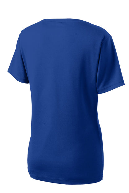 Sport-Tek Women's PosiCharge RacerMesh V-Neck Tee. LST340