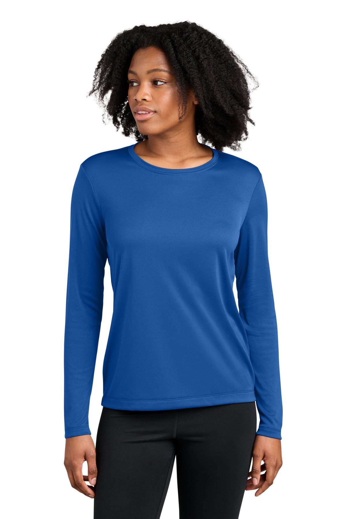 Sport-Tek Women's Competitor Long Sleeve Crewneck LST350LS