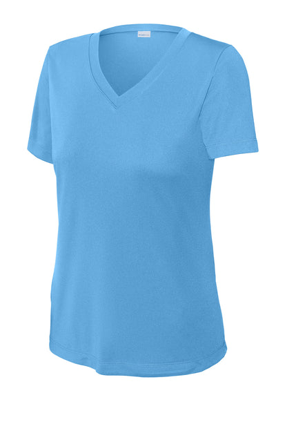 Sport-Tek Women's PosiCharge Competitor V-Neck Tee. LST353