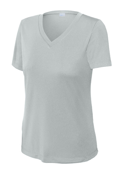 Sport-Tek Women's PosiCharge Competitor V-Neck Tee. LST353