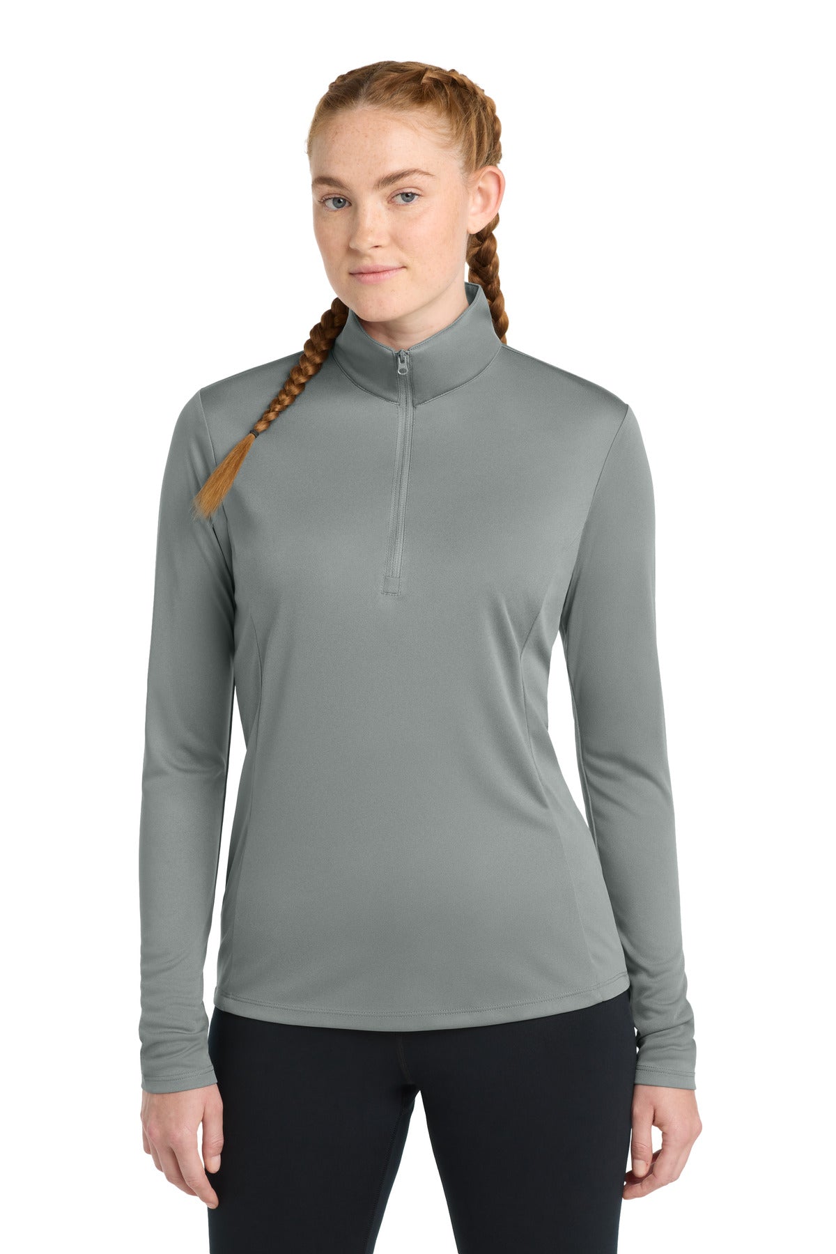Sport-Tek Women's PosiCharge Competitor 1/4-Zip Pullover. LST357