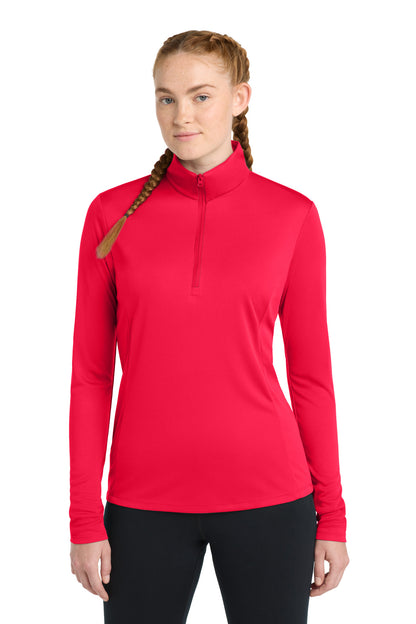 Sport-Tek Women's PosiCharge Competitor 1/4-Zip Pullover. LST357