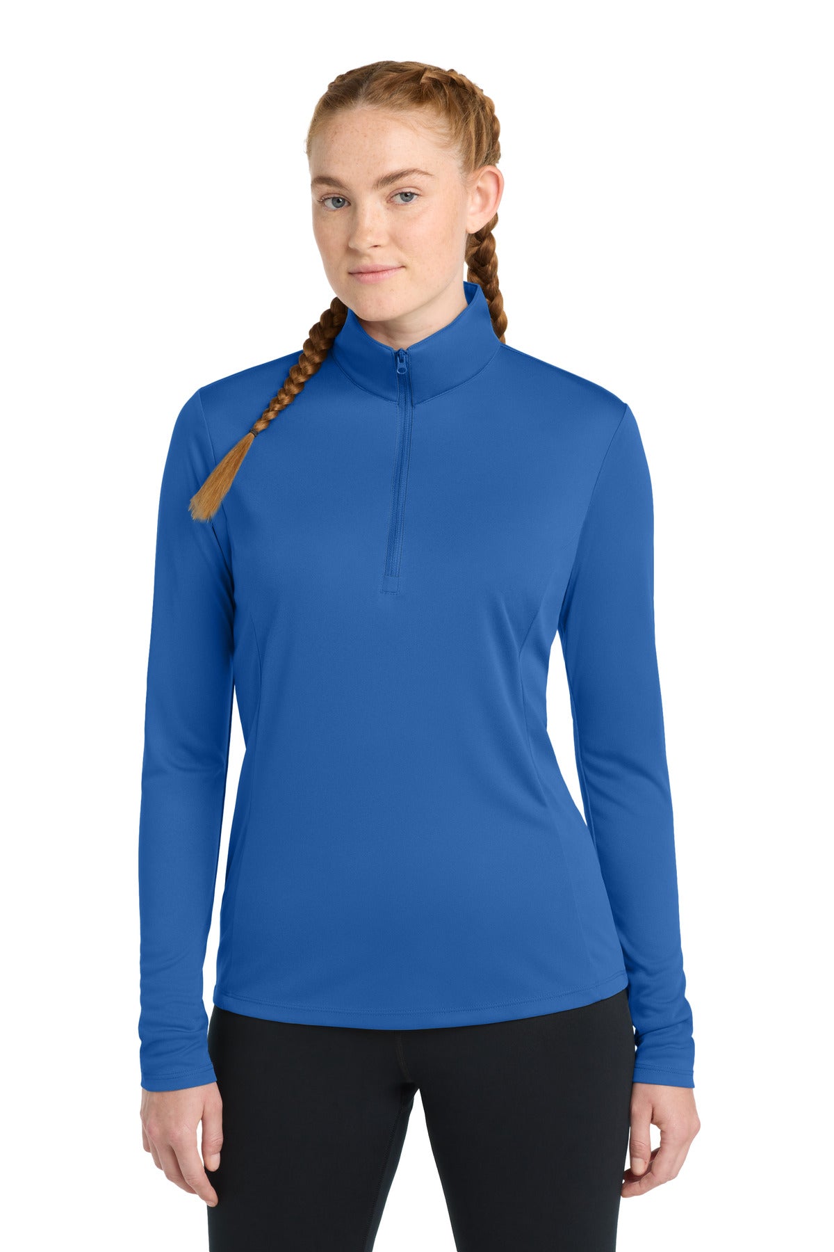 Sport-Tek Women's PosiCharge Competitor 1/4-Zip Pullover. LST357