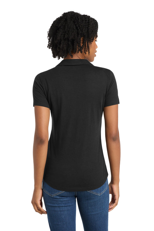 Sport-Tek  Women's PosiCharge  Tri-Blend Wicking Polo. LST405
