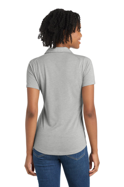 Sport-Tek  Women's PosiCharge  Tri-Blend Wicking Polo. LST405