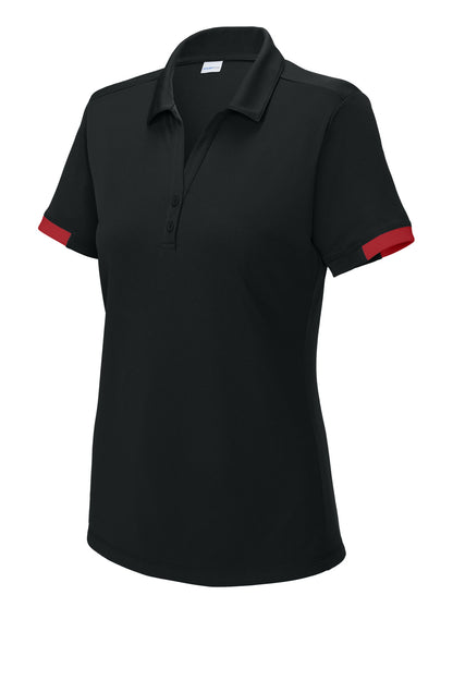 Sport-Tek Women's Club Colorblock Polo LST444
