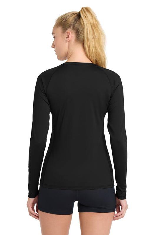 Sport-Tek  Women's Long Sleeve Rashguard Tee. LST470LS