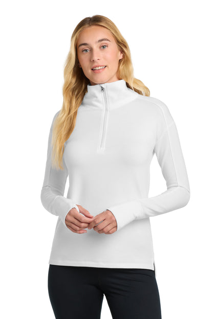 Sport-Tek Women's Sport-Wick Flex Fleece 1/4-Zip. LST561
