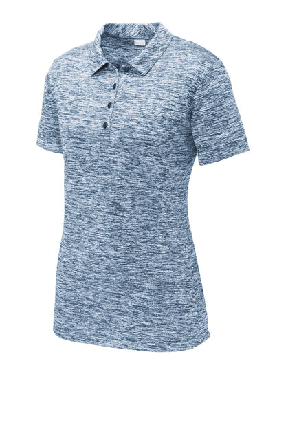 Sport-Tek  Women's PosiCharge  Electric Heather Polo. LST590