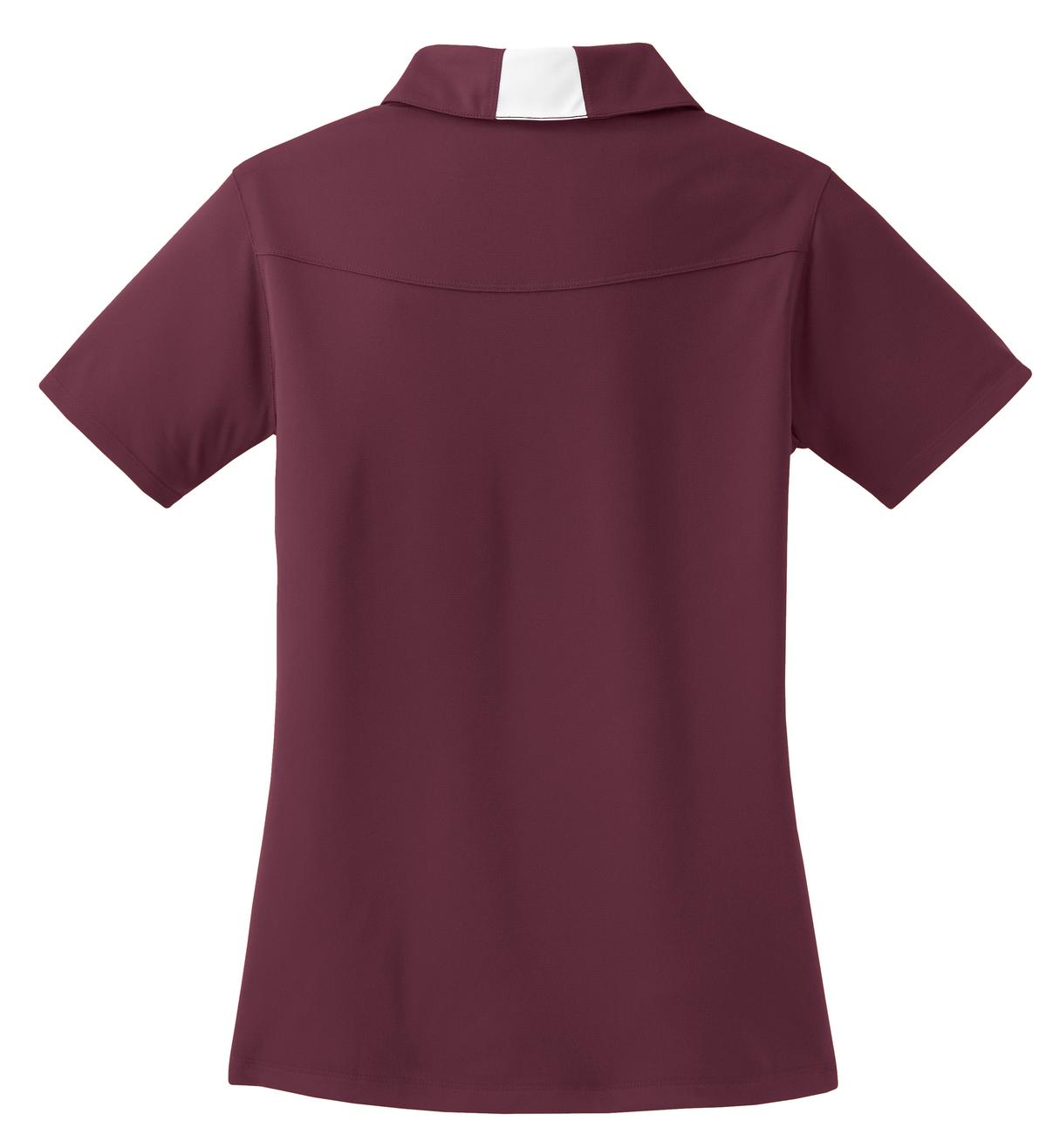Sport-Tek Women's Side Blocked Micropique Sport-Wick Polo. LST655