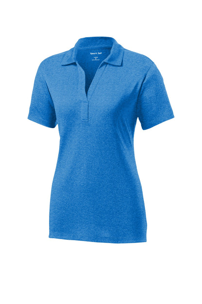 Sport-Tek Women's Heather Contender Polo. LST660
