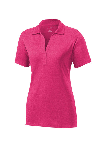 Sport-Tek Women's Heather Contender Polo. LST660