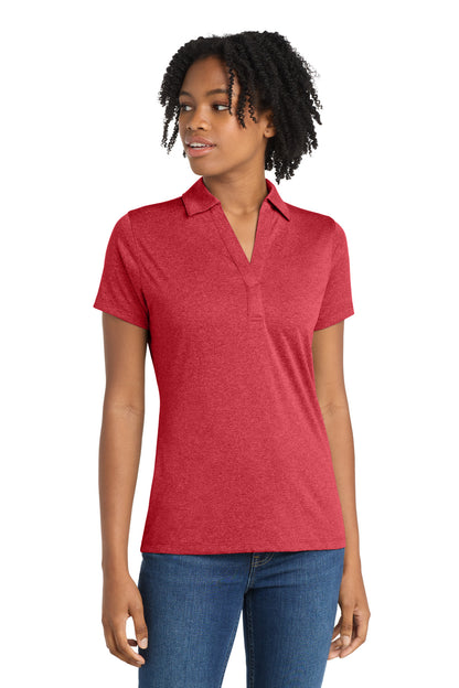 Sport-Tek Women's Heather Contender Polo. LST660