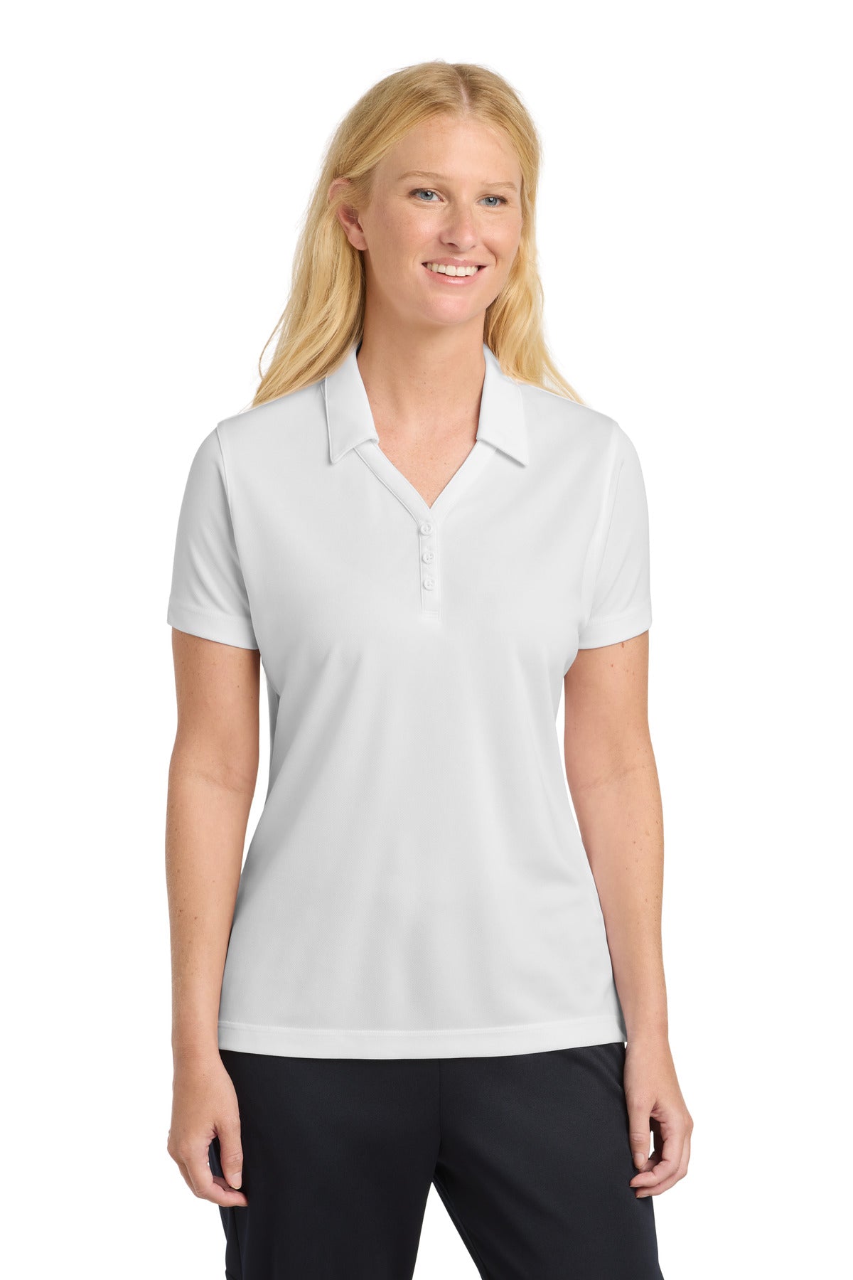 Sport-Tek Women's PosiCharge Micro-Mesh Polo. LST680