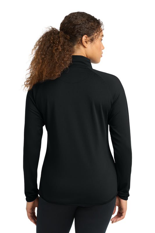 Sport-Tek Women's Sport-Wick Stretch 1/4-Zip Pullover. LST850