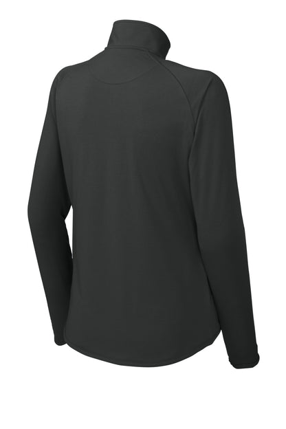 Sport-Tek Women's Sport-Wick Stretch 1/4-Zip Pullover. LST850