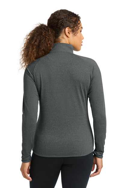 Sport-Tek Women's Sport-Wick Stretch 1/4-Zip Pullover. LST850