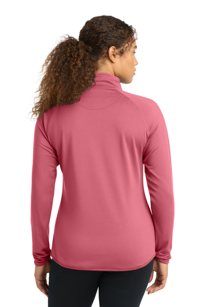 Sport-Tek Women's Sport-Wick Stretch 1/4-Zip Pullover. LST850